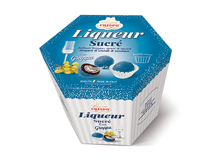 Bon Bon Crispo Liqueur Sucré con Grappa