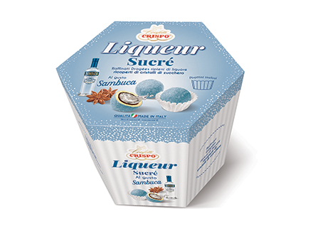 Bon Bon Crispo Liqueur Sucré con Sambuca