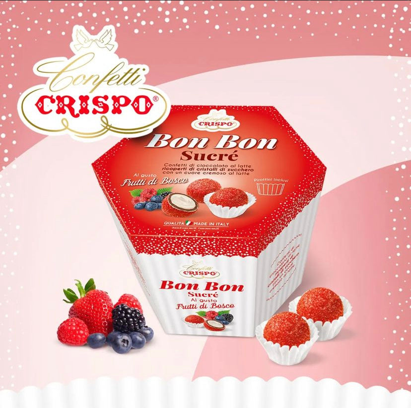 Bon bon sucre’ Crispo rosso frutti di bosco
