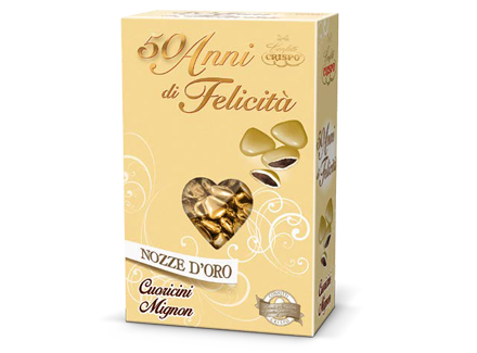 50 Anni di Felicità Cuoricini Mignon