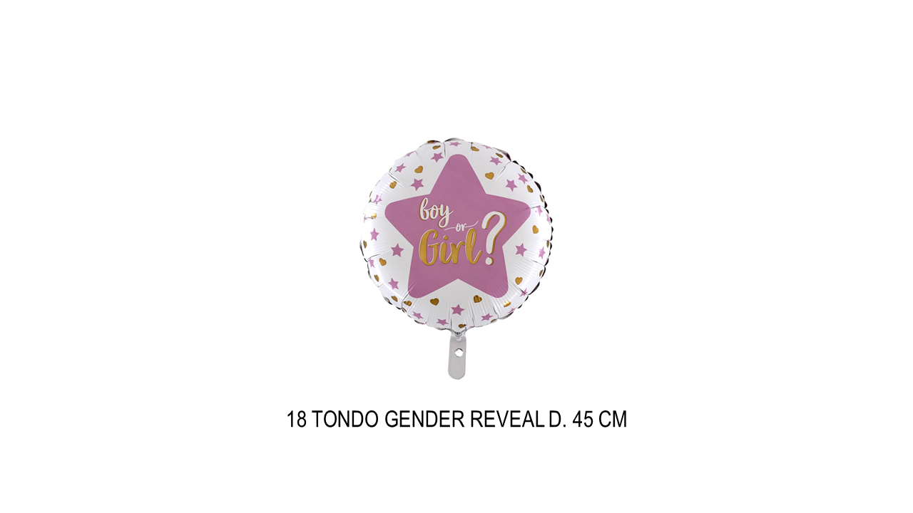 Palloncino tondo per baby shower