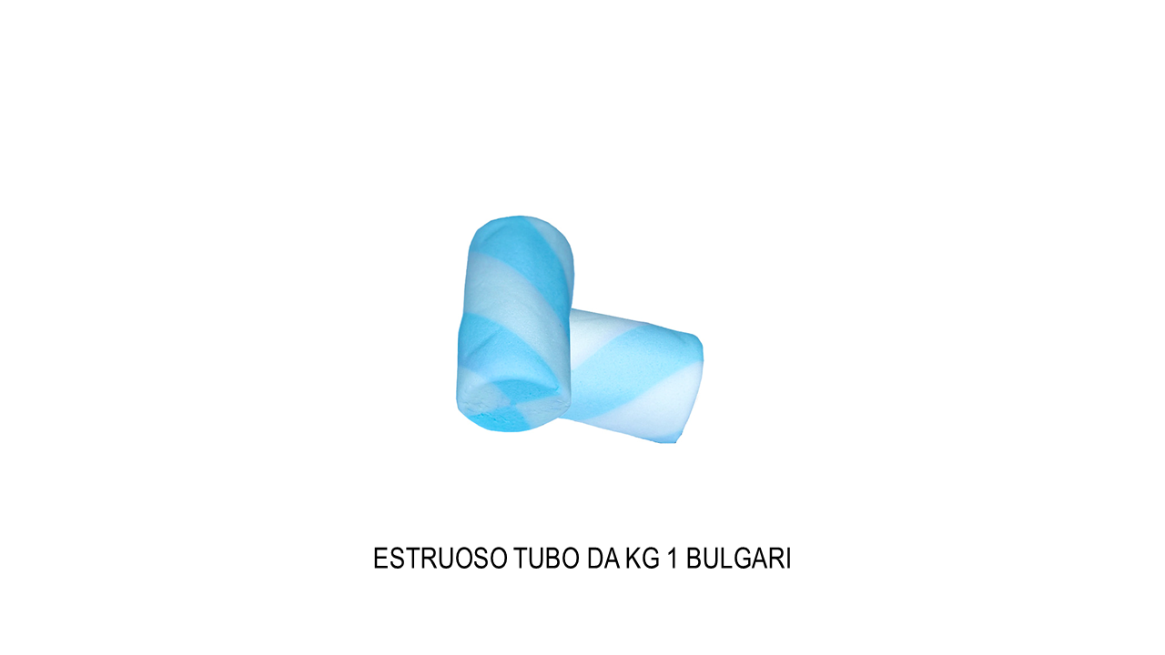 Tubo estruoso bulgari da 1 kg celeste
