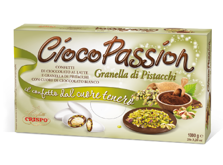 CiocoPassion granella di Pistacchio Bianco