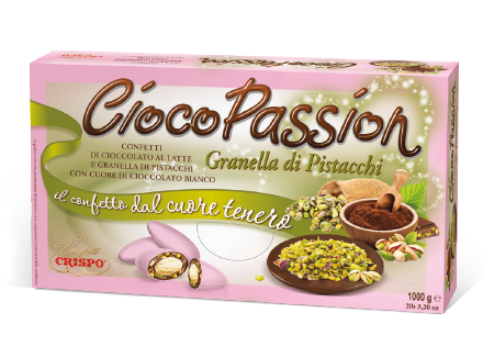 CiocoPassion granella di pistacchi rosa