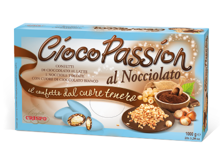 CiocoPassion granella di mandorle Celeste