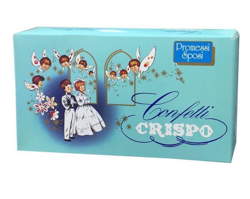 Crispo Promessi Sposi Celeste Mandorla Pelata