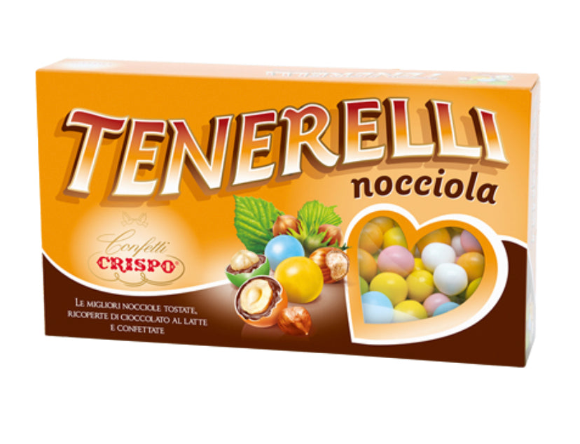 Crispo Confetti Tenerelli alla nocciola colori assortiti (Gluten Free) 1 kg
