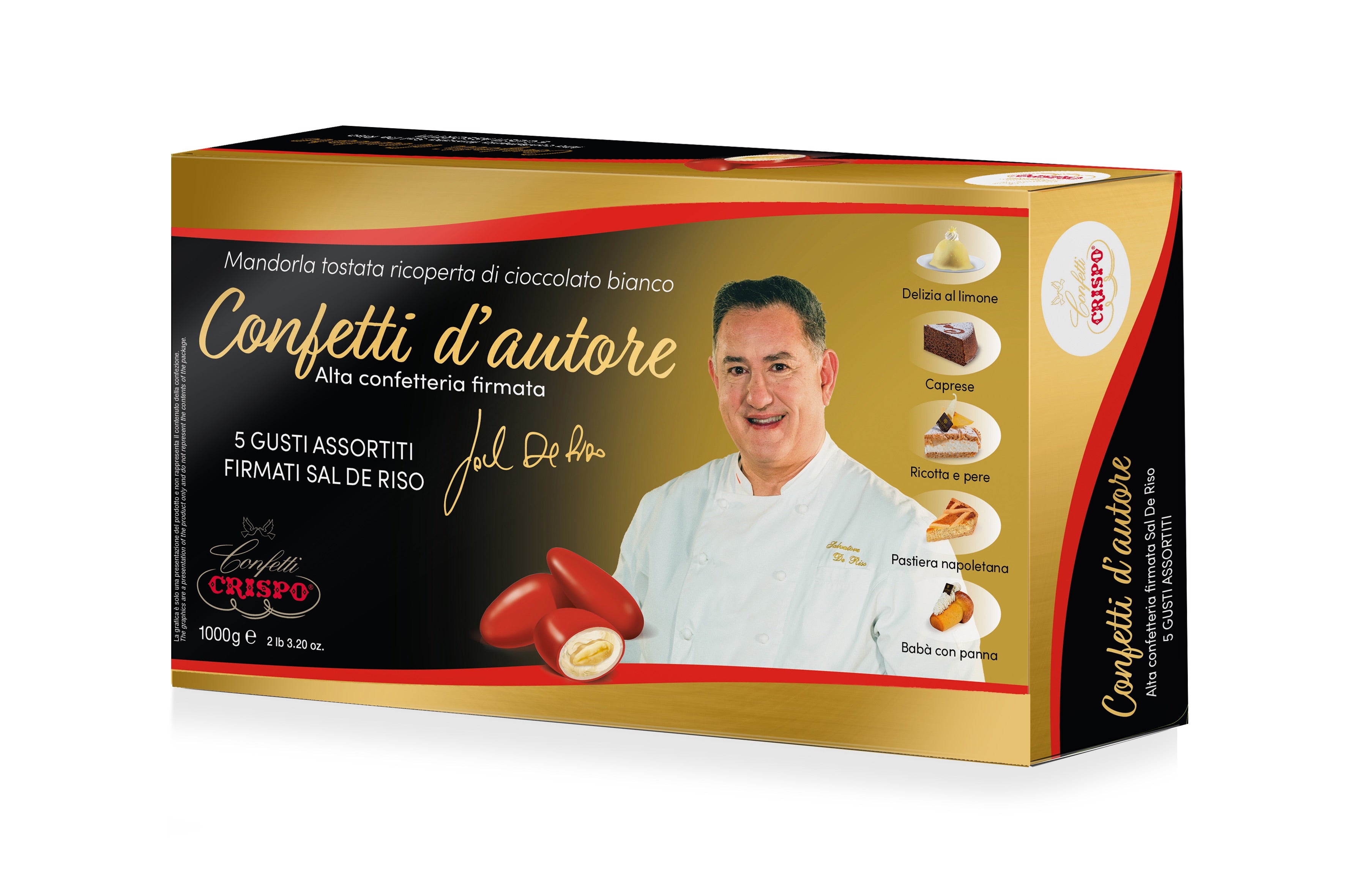 CONFETTI D’AUTORE ROSSO GUSTI ASSORTITI
