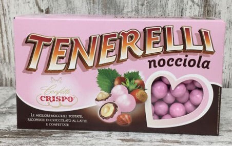 Crispo Confetti Tenerelli alla Nocciola Rosa Senza Glutine (Gluten Free) 1 kg