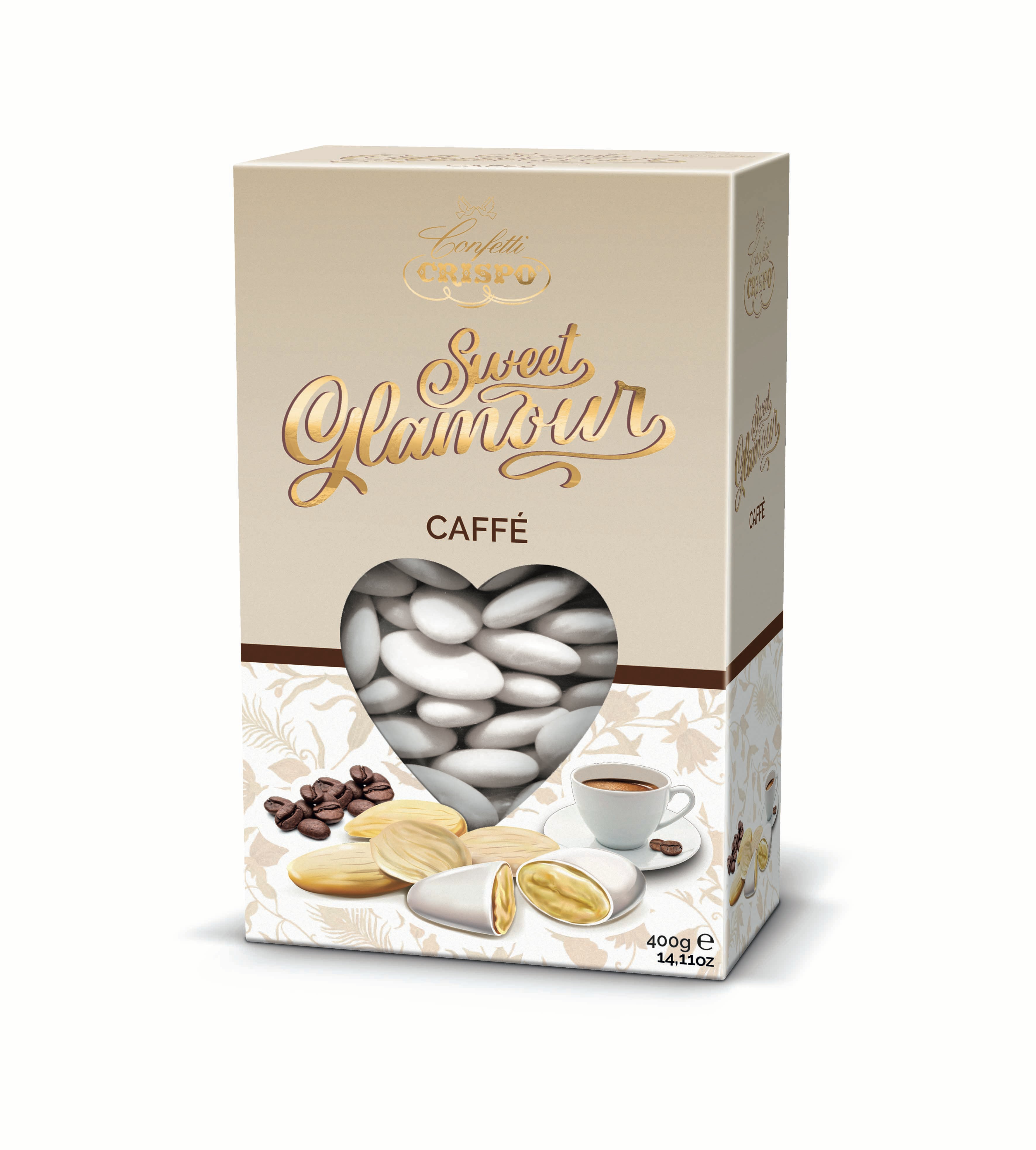 Confetti sweet glamour Crispo caffè gr.400