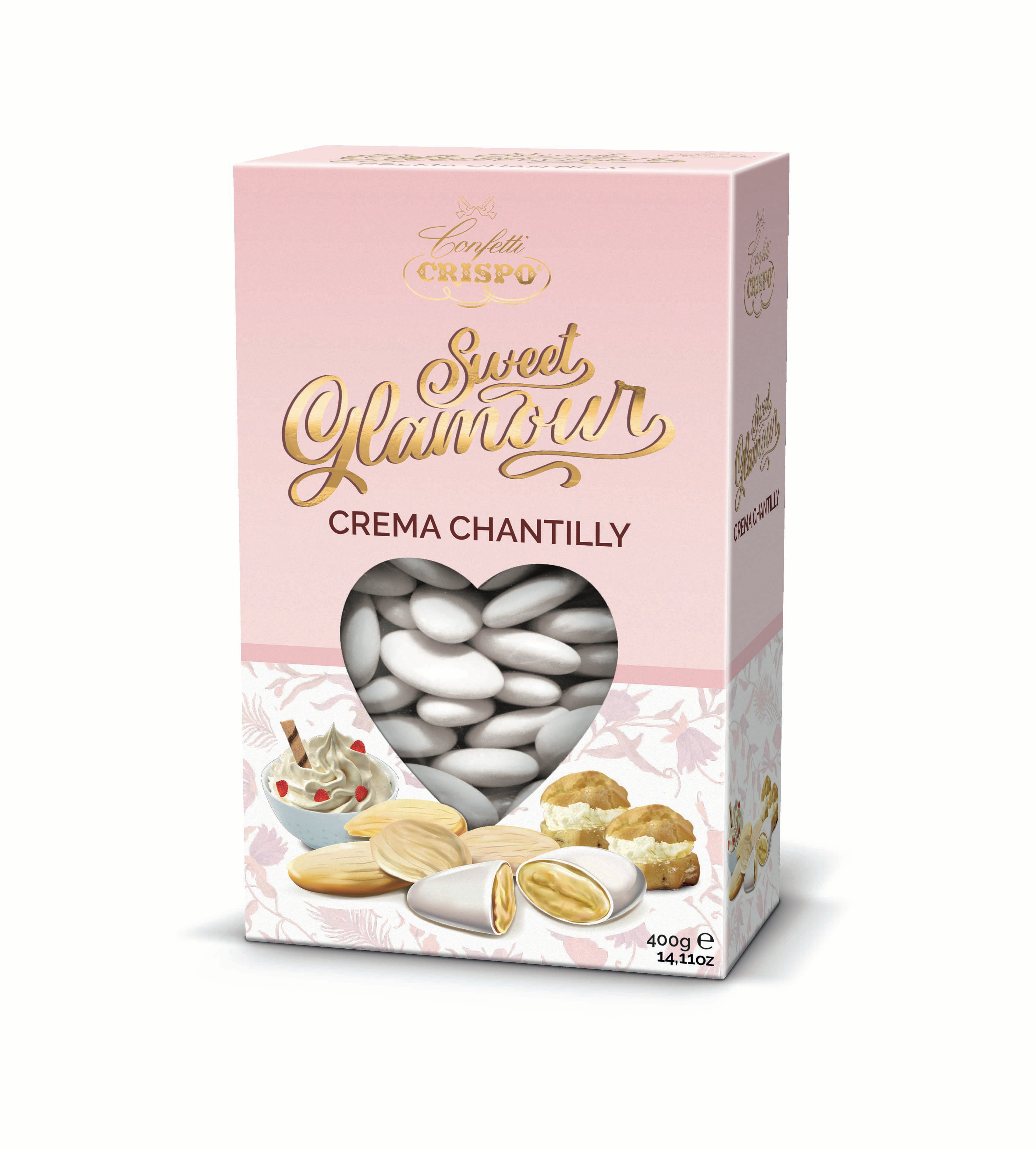Confetti sweet glamour Crispo crema chantilly gr.400