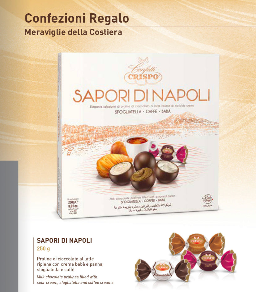 confezione regalo sapori di napoli crispo gr250