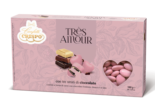 Confetti Crispo CiocoPassion Mix Patisserie rosa 1 kg.