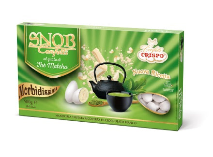 Confetti snob thè matcha crispo