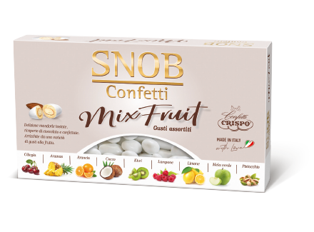 Confetti snob mix fruit bianco crispo