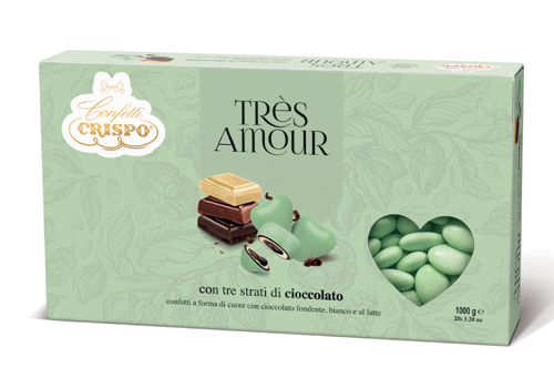 Très Amour verde