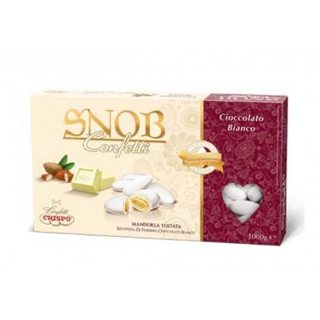 1 Kg Confetti Snob Alla Mandorla E Cioccolato Bianco Crispo