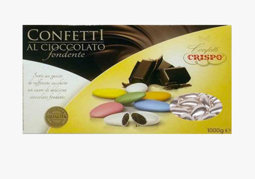 CONFETTI CRISPO | Confetti Al Cioccolato | ARGENTO | 1 Kg
