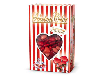 Selection Color Cuoricini Mignon Rosso