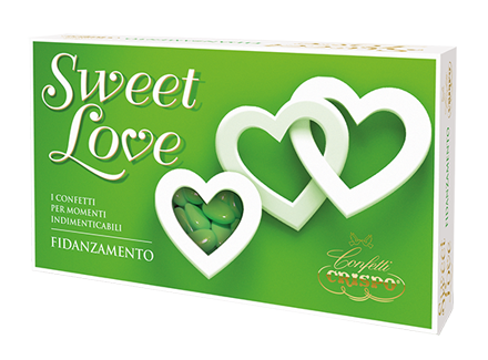 Sweet Love Fidanzamento Mandorla Naturale Verde – Confidart