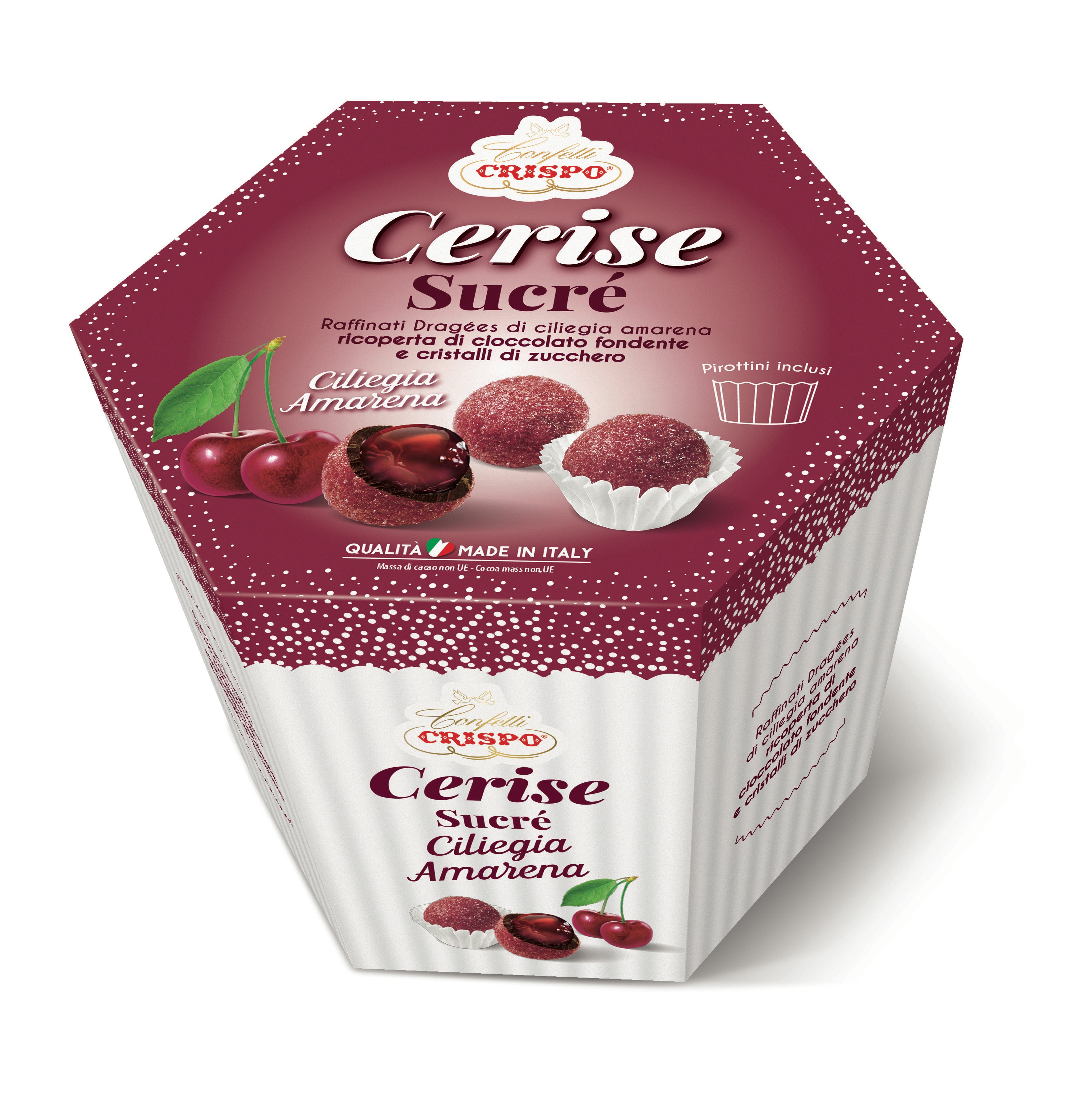 Bon Bon Crispo Sucré Cerise Ciliegia Amarena