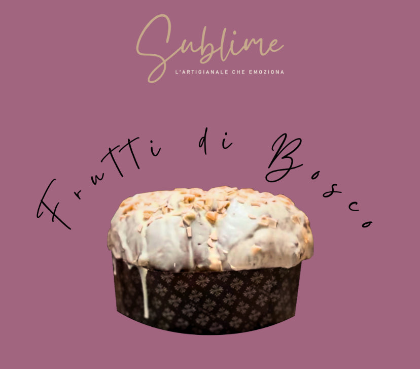 Panettone Sublime Frutti Di Bosco Gr.1000