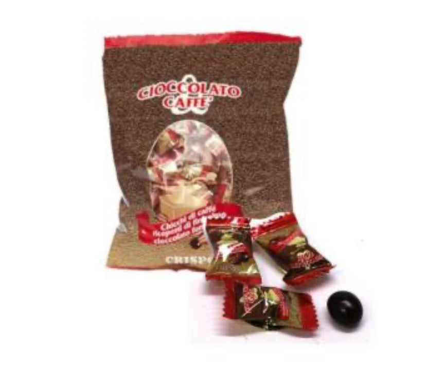 Cioco caffè Crispo ricoperto di cioccolato fondente da gr.1000