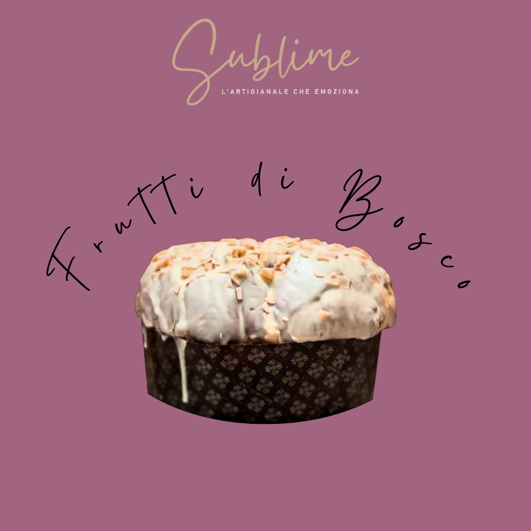 Panettone Sublime Frutti Di Bosco Gr.1000
