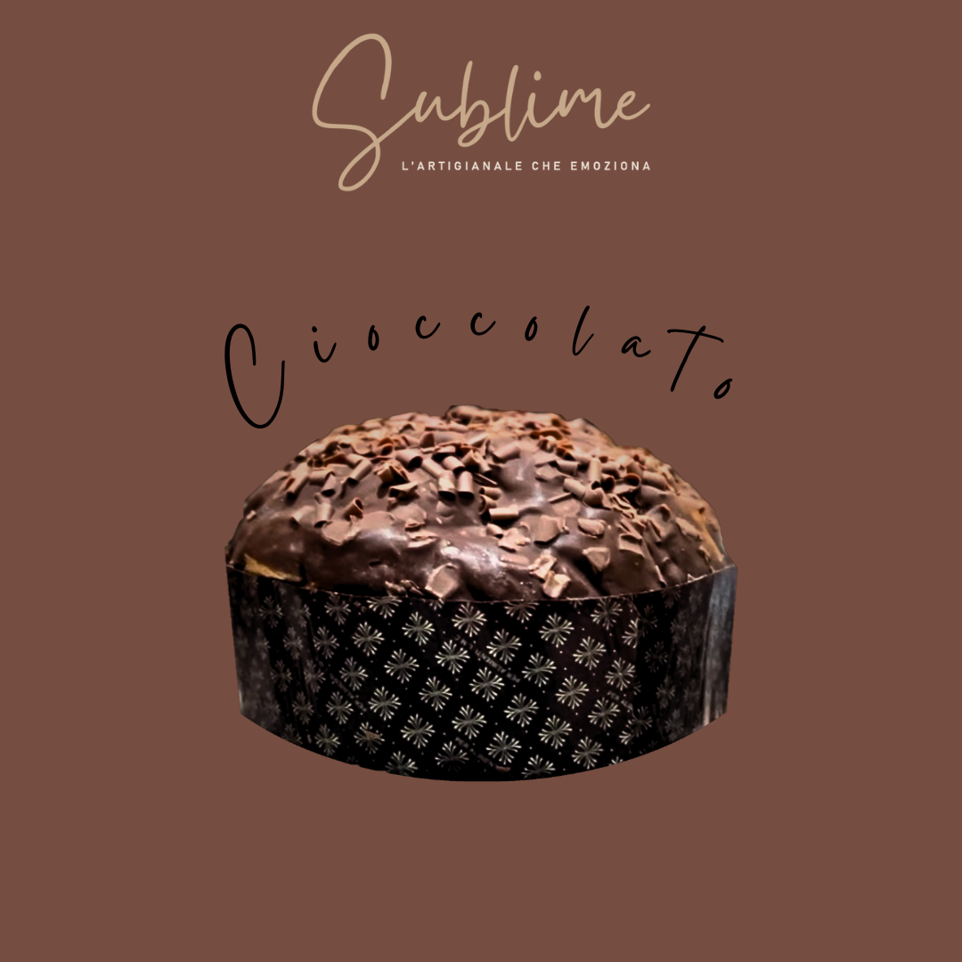 Panettone Sublime al cioccolato fondente Gr.1000