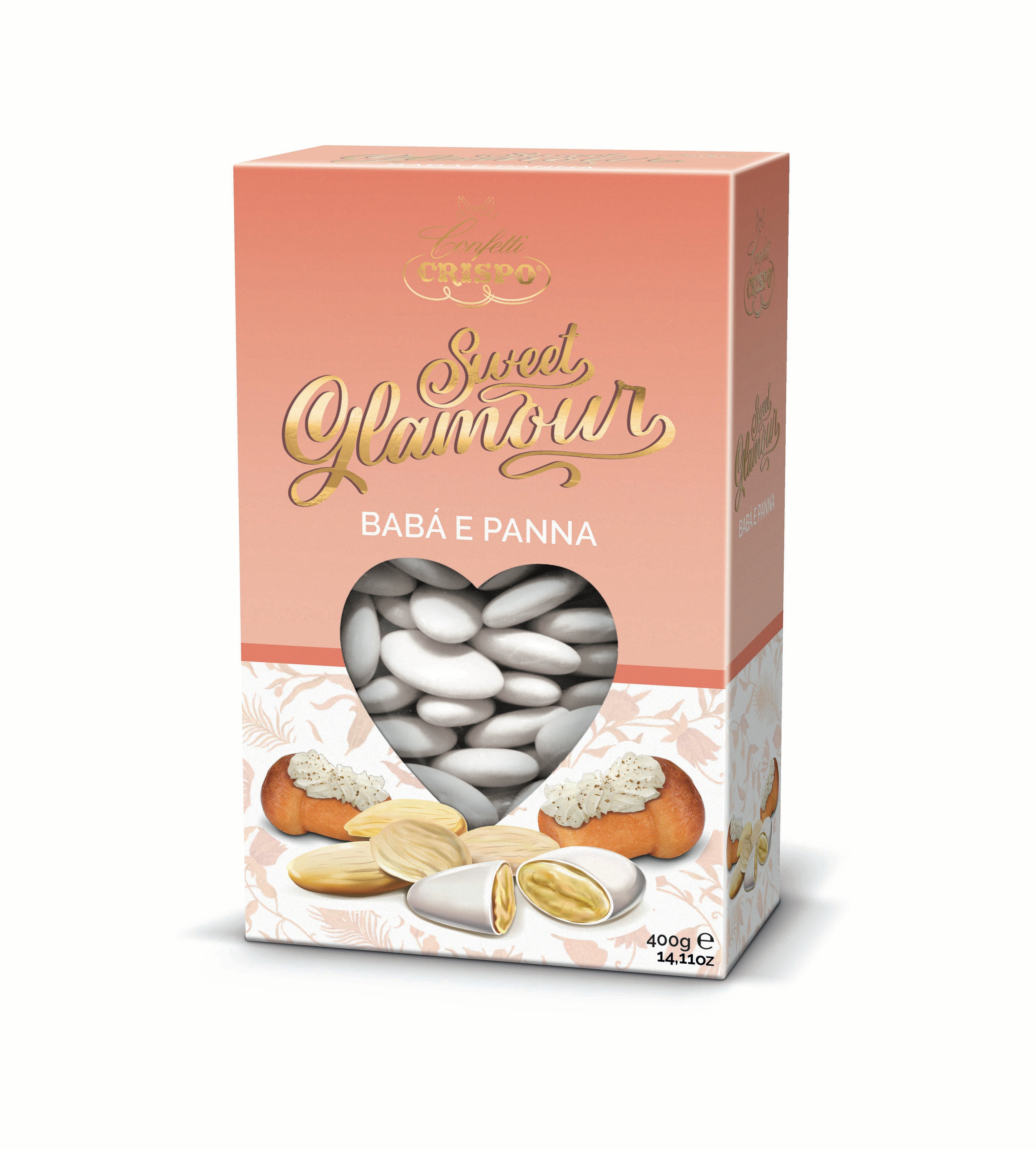 Confetti sweet glamour Crispo babà e panna gr.400