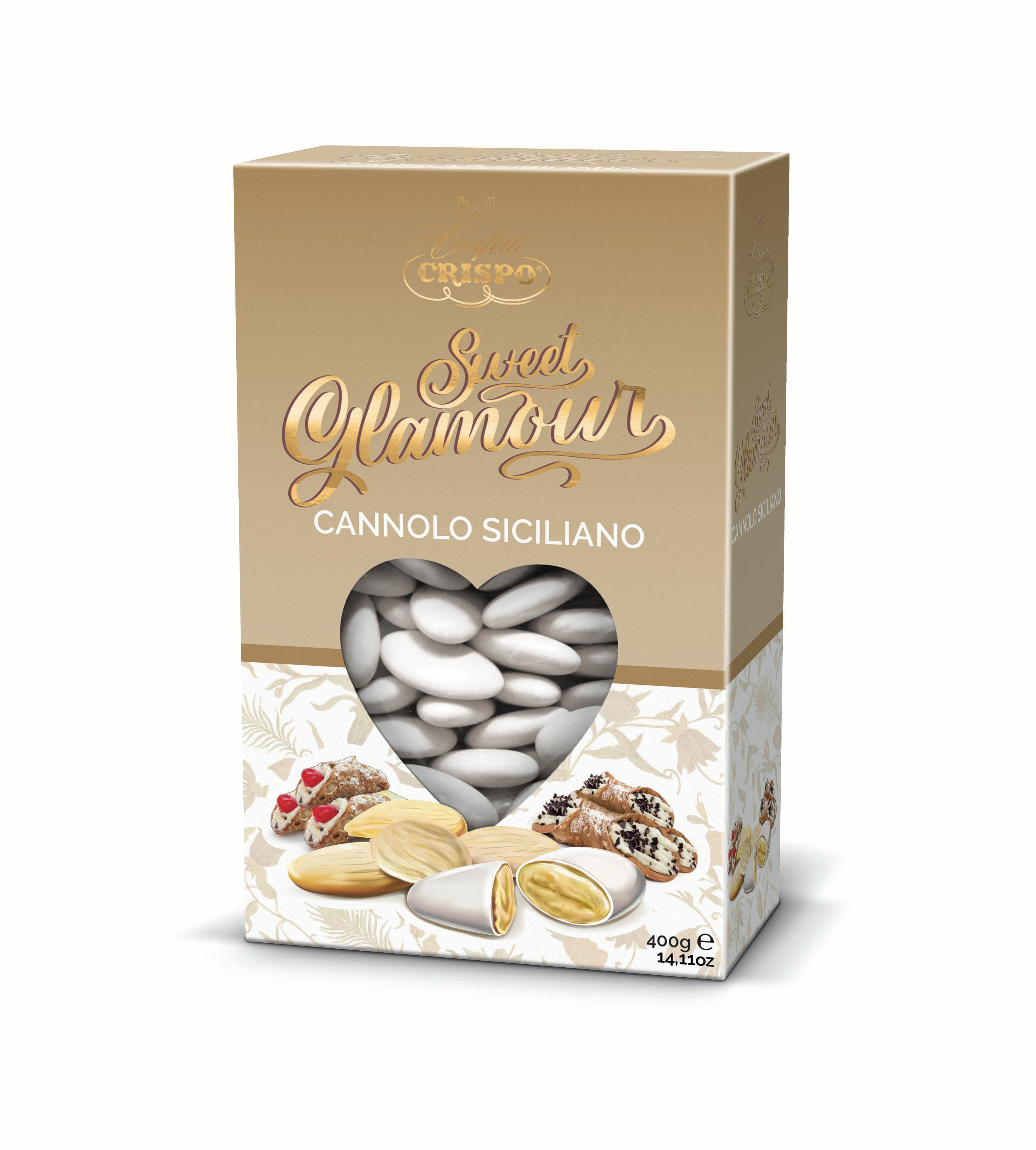 Confetti sweet glamour Crispo cannolo siciliano gr.400
