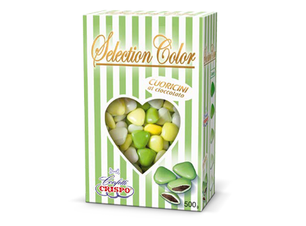Selection Color Cuoricini Mignon Verde